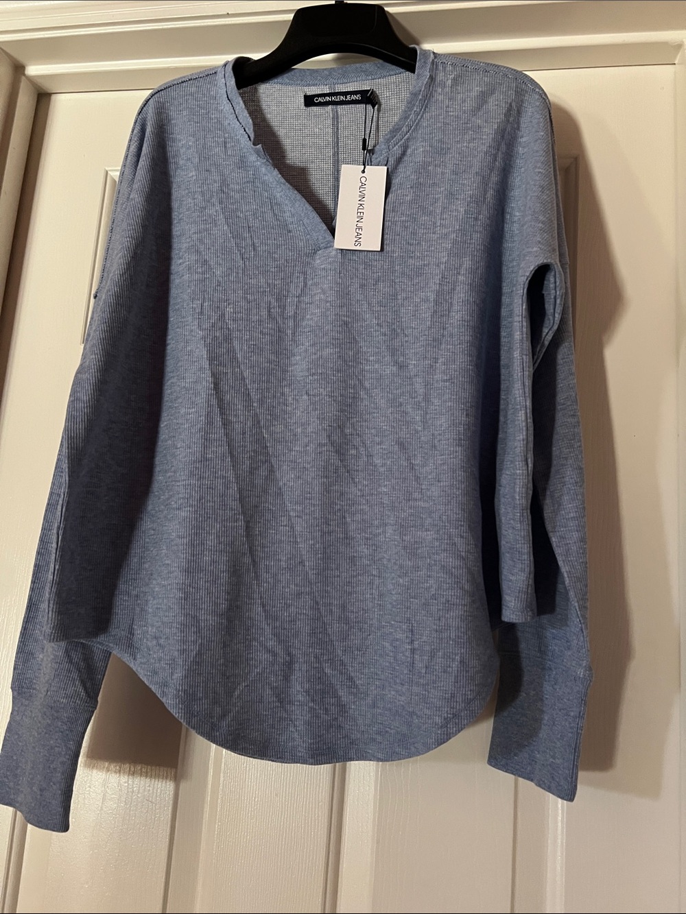 Calvin Klein tops / sweater NWT
( textured fabric )